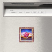 Aimant Rose dans l'aimant encadré dans le ciel (In Situ (Lave-vaisselle))