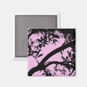 Aimant rose d'arbre (Recto/Verso)