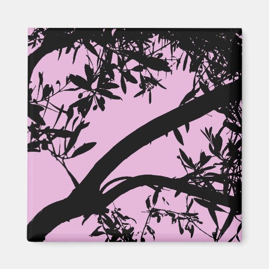 Aimant rose d'arbre (Devant)