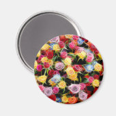 Aimant Rose de la sensation (Recto/Verso)