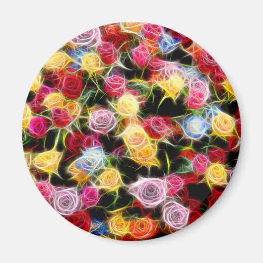 Aimant Rose de la sensation (Devant)