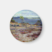 Aimant Rose de montagne en fleur, (Devant)