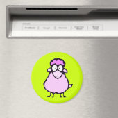 Aimant rose de moutons (In Situ (Lave-vaisselle))