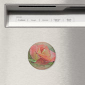 Aimant Rose de paix en fleurs (In Situ (Lave-vaisselle))