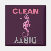 Aimant Rose de Seahorse (Devant)