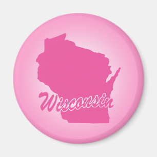 Aimant rose du Wisconsin