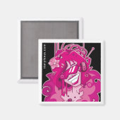 aimant rose électrique (Recto/Verso)