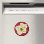 Aimant Rose et abeille (In Situ (Lave-vaisselle))