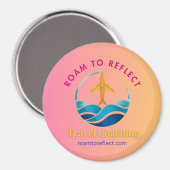 Aimant Rose et Jaune Roam to Reflect (corrigé) (Recto/Verso)