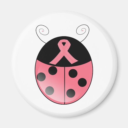 Aimant Rose Ladybug (Devant)