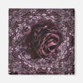 Aimant Rose Mandala (Devant)