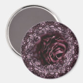 Aimant Rose Mandala (Recto/Verso)
