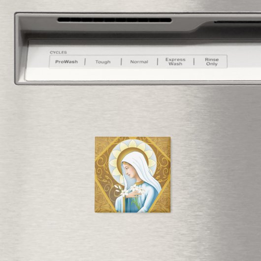 Aimant Rose mystique (In Situ (Lave-vaisselle))