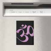 Aimant Rose Om (In Situ (Lave-vaisselle))
