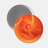 Aimant Rose orange clair (Recto/Verso)