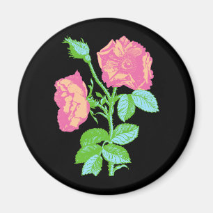 Aimant Rose Pastel