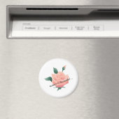 Aimant Rose (Pêche) - Belle nature (In Situ (Lave-vaisselle))