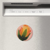 Aimant rose petit zazzle (In Situ (Lave-vaisselle))