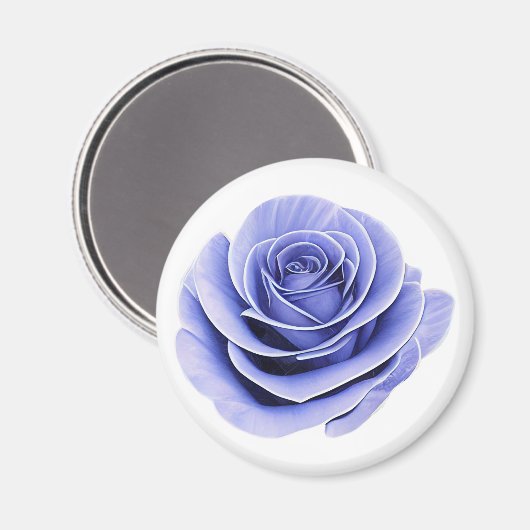 Aimant Rose Pourpre (Recto/Verso)