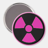 Aimant rose radioactif (Recto/Verso)