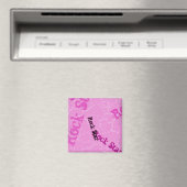 Aimant Rose Rock Star (In Situ (Lave-vaisselle))