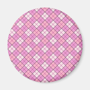 Aimant rose (rond)