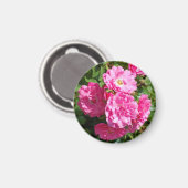 Aimant rose rose (Recto/Verso)