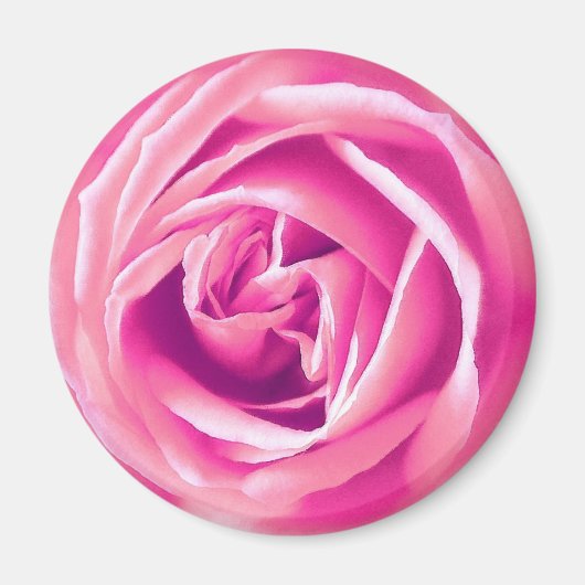 Aimant rose rose rose (Devant)