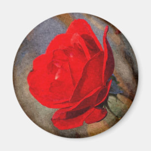 Aimant Rose rouge