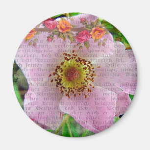 Aimant Rose sauvage