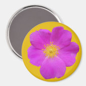 Aimant Rose sauvage 2 (Recto/Verso)