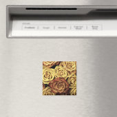 Aimant Rose sepiqué (In Situ (Lave-vaisselle))