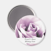 Aimant Rose violet Favoriser le Modèle d'aimant (Recto/Verso)