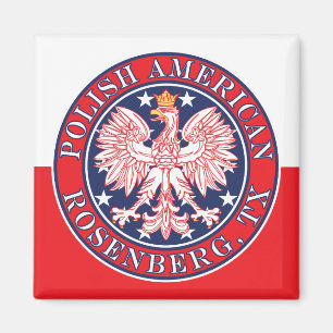 Aimant Rosenberg Texas Aigle polonaise américaine