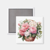Aimant Roses (Recto/Verso)