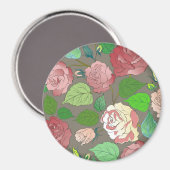 Aimant Roses 30 (Recto/Verso)