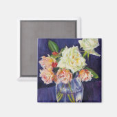 Aimant Roses d'été 2007 (Recto/Verso)