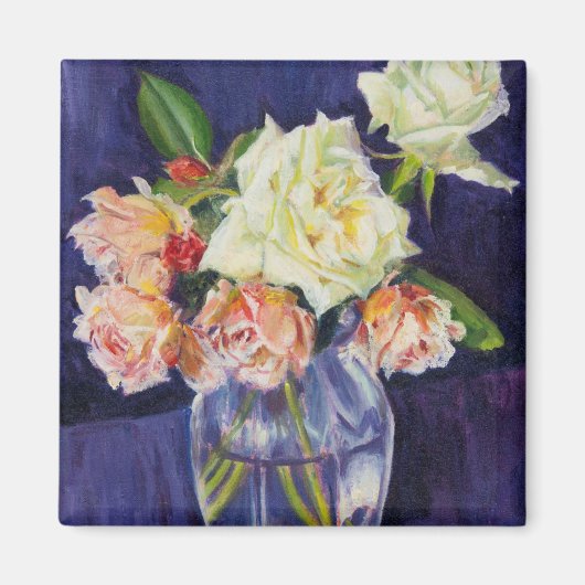 Aimant Roses d'été 2007 (Devant)