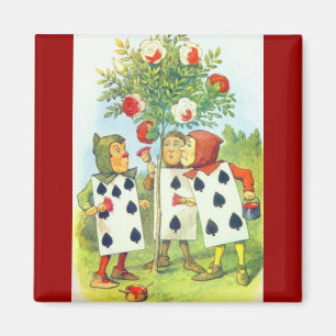 Aimant Roses du pays des merveilles