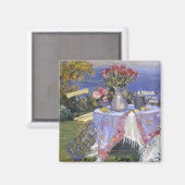 Aimant Roses en bord de mer (Recto/Verso)