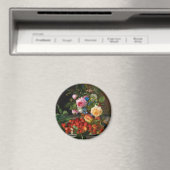 Aimant Roses et fraises de Still Life par Otto Ottesen (In Situ (Lave-vaisselle))