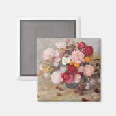 Aimant Roses et marguerites (Recto/Verso)