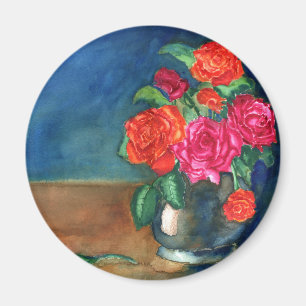 Aimant Roses pour Mon Amour