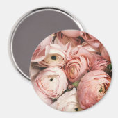 Aimant Roses roses (Recto/Verso)