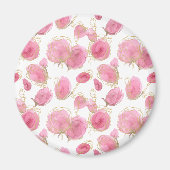 Aimant Roses roses (Devant)