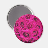 Aimant Roses roses (Amour et Romance) (Recto/Verso)