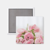 Aimant Roses roses mariage (Recto/Verso)