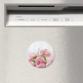 Aimant Roses roses mariage (In Situ (Lave-vaisselle))