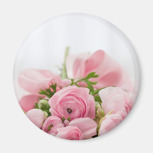 Aimant Roses roses mariage (Devant)