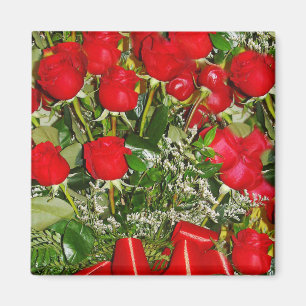 Aimant Roses Rouges_